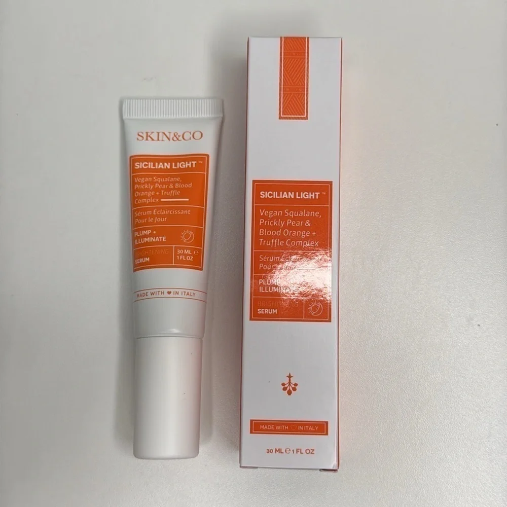 Skin & Co Sicilian Light Brightening Serum Italian Skincare NEW Full Size (1 oz)